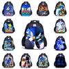 Sonic Schülerrucksack Große Kapazität Wasserdicht und Verschleißfest Kinderrucksack