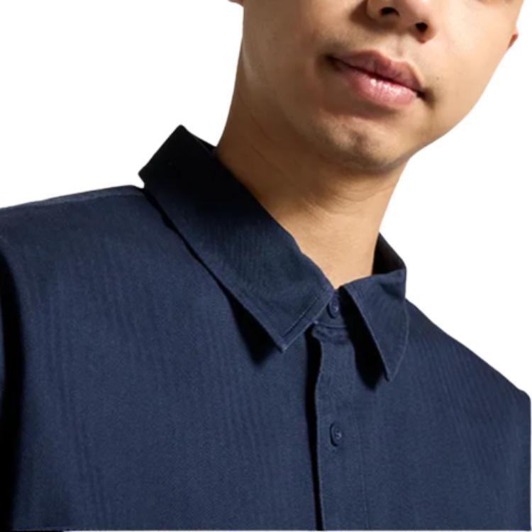 Converse Washed Woven Button Up Shirt 10026973-A01