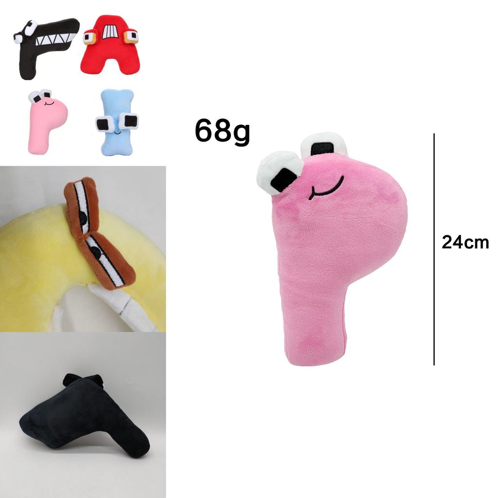 Colorful Alphabet Lore Letter A Plush Doll Educational Toys Xmas Home Decor Gift