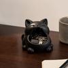 Key Storage Box, Big-Mouthed Cat Design Key Holder, Large Opening Key Organizer for Keys Jewelry Small Items