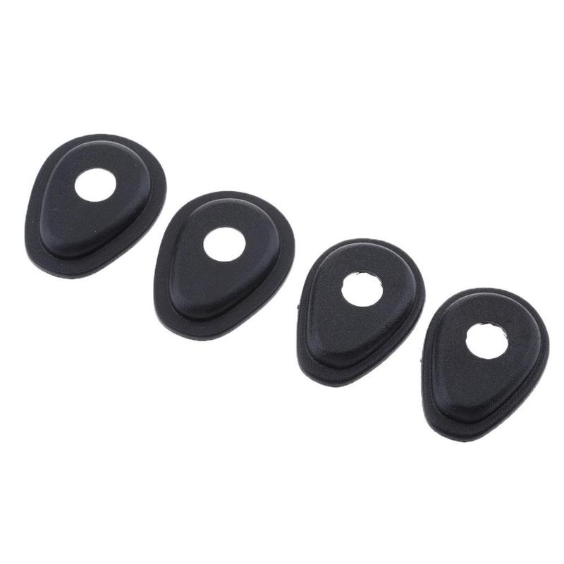 8x Motorcycle Indicators Lights Adapter Plate Spacers for