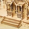 DIY Villa 3D Wooden Model Kit Light Castle Puzzles Assembly Toy Kid Adult Model Kits Christmas Decoration Children's Day Gift