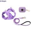 Spot PVC Dog Harness Vest with Leash & Collar - Pet Fashion