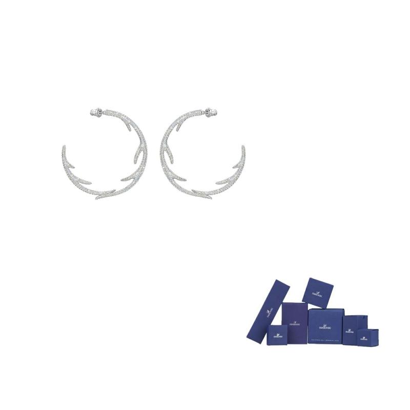Swarovski Polar Bestiary Ohrstecker Damenohrringe Silber 5499626 Box (Random Color),Silver white