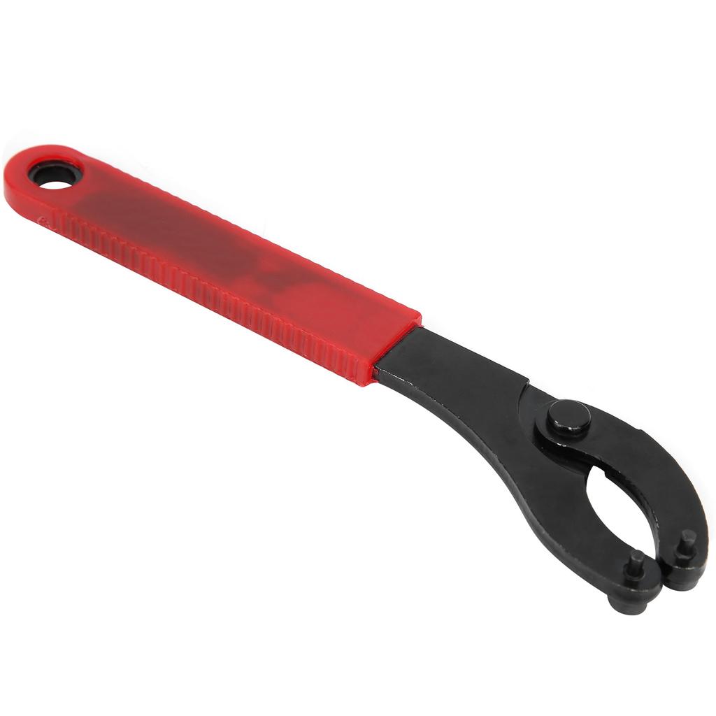Bicycle Bottom Bracket Freewheel Wrench Remover Bike Cycling Repair Steel Tool Rubber Handle