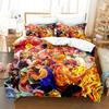 One Piece Anime Bedding Set Juvenile Monkey D.Luffy Odyssey Duvet Cover Set Design Bedding Set King Size Bed Comforters