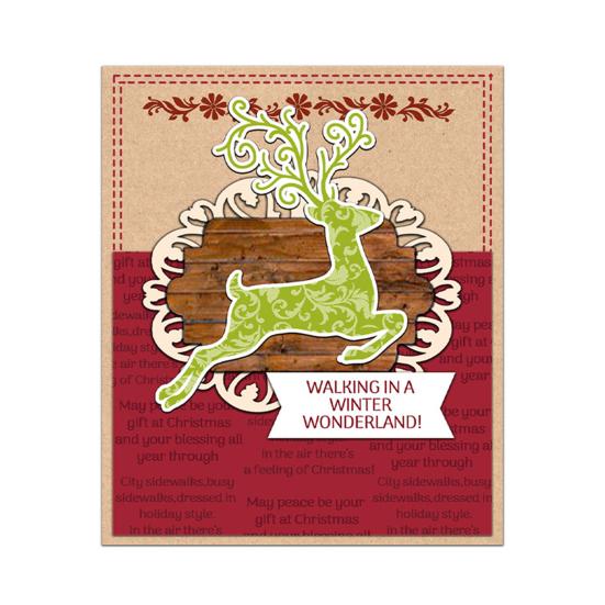 Christmas Themed Stamps And Cutting Dies Set for Card Making DIY Metal Die Cuts for Scrapbooking Invitations Holiday Cards Craft Supplies