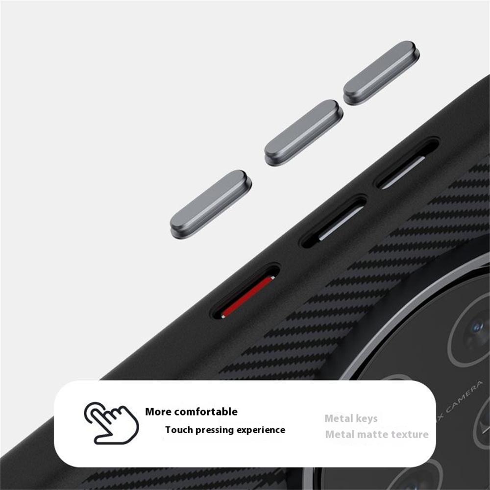 ABEEL For Honor Magic7 Pro 5G Magnetic Case PC + TPU + Aluminum Alloy + PU Leather Slim Phone Back Cover