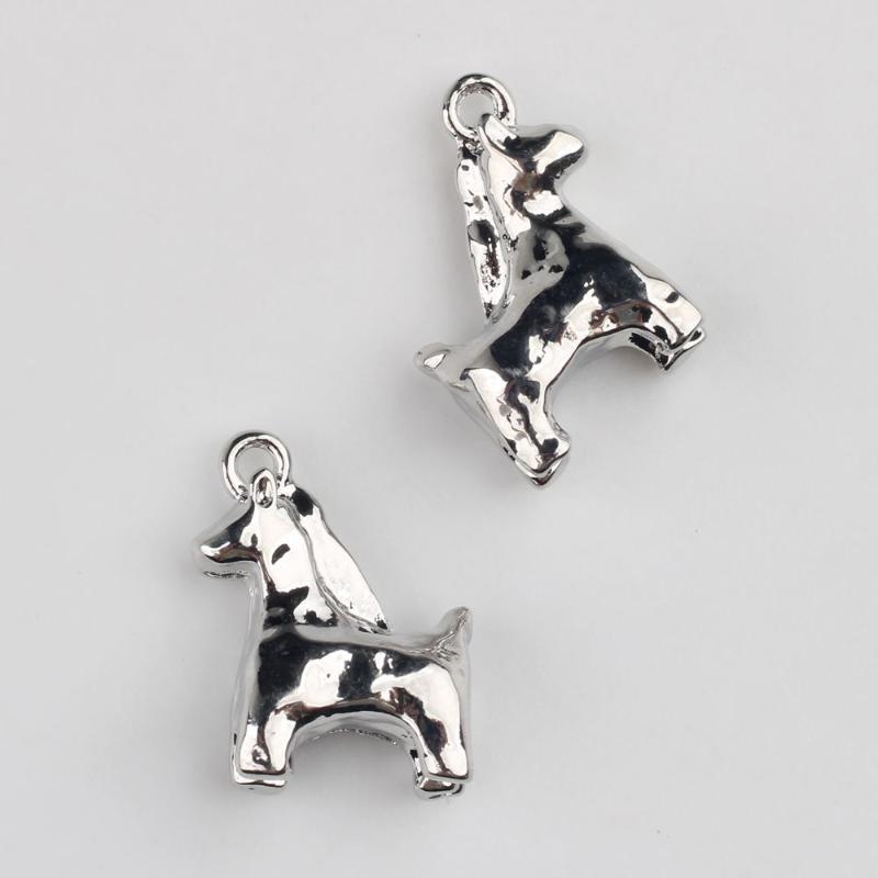 

2Pcs Zinc Alloy Horse Pendant Charms Jewelry Gifts Handmade DIY Necklace Bracelet Earrings Keychain Accessories Jewelry Making