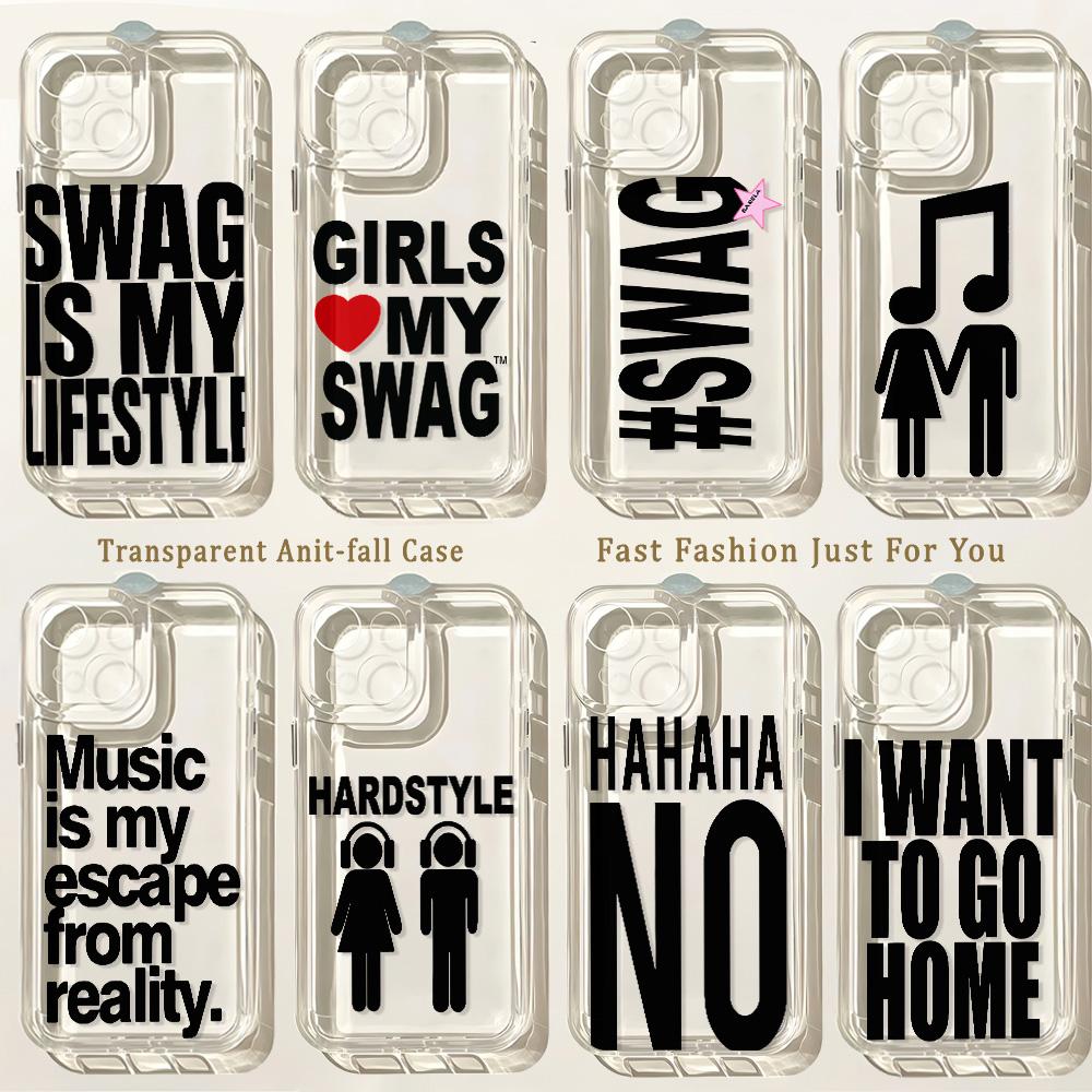 Hot GIRLS LOVE MY SWAG Phone Case For Samsung Galaxy S26 S25 S24 S23 S22 S21 S20 FE Note20 Note10 Edge Plus Ultra Lite 5G Cover