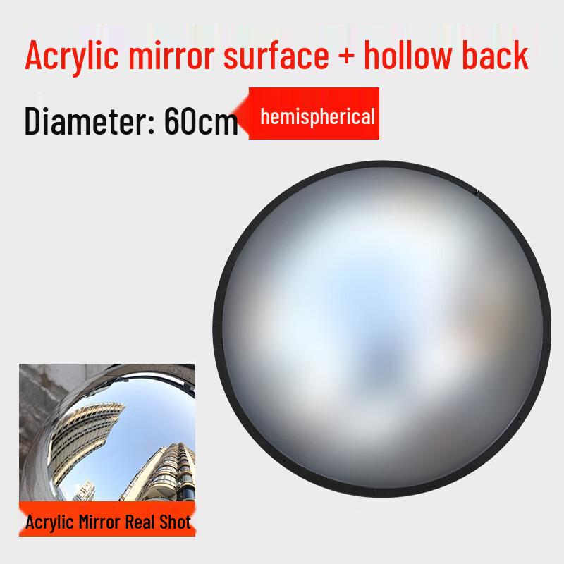 Brangdy Acrylic Hemispherical Traffic Mirror