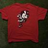 Vintage Ohio Buckeyes Tee; Retro Red Graphic Cotton Unisex T-Shirt