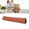 4 Stück Kinderwagen-Armlehnen-Schutzbezug aus PU-Leder, waschbare Baby-Kinderwagen-Lenkerhülle mit abnehmbarem Teil