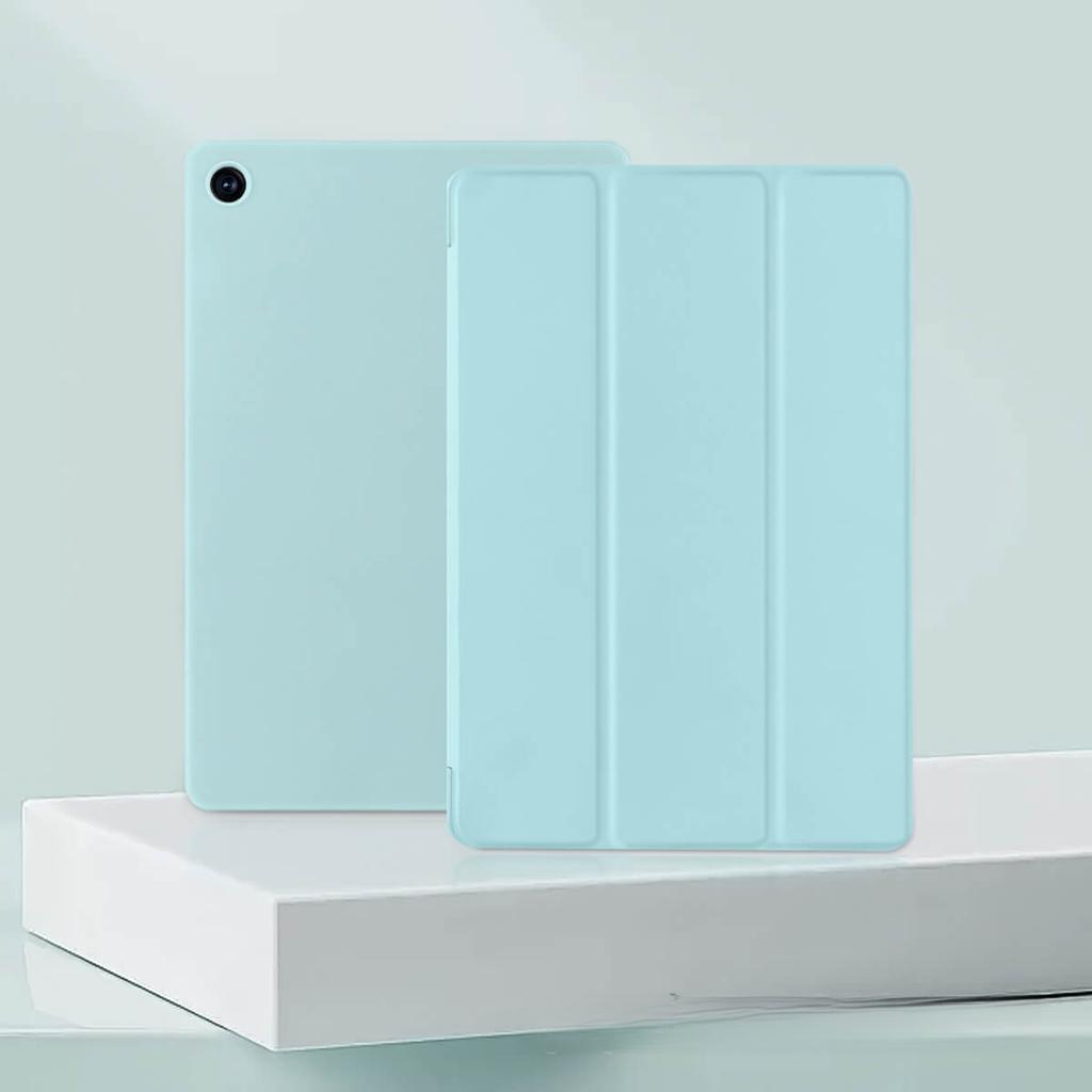 FOR Galaxy tabA8 tablet A9plus protective case S9FE leather T500 Tri-Fold T505 sleep mode TPU soft