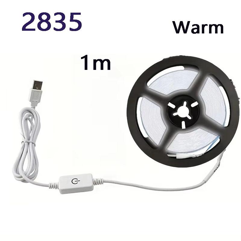 LED Strip Light Switch Dimmable 5V Neon/2835 USB Flexible Light LED Tape Ribbon Light For Mirror Cabinet Stair Decor Lighting
