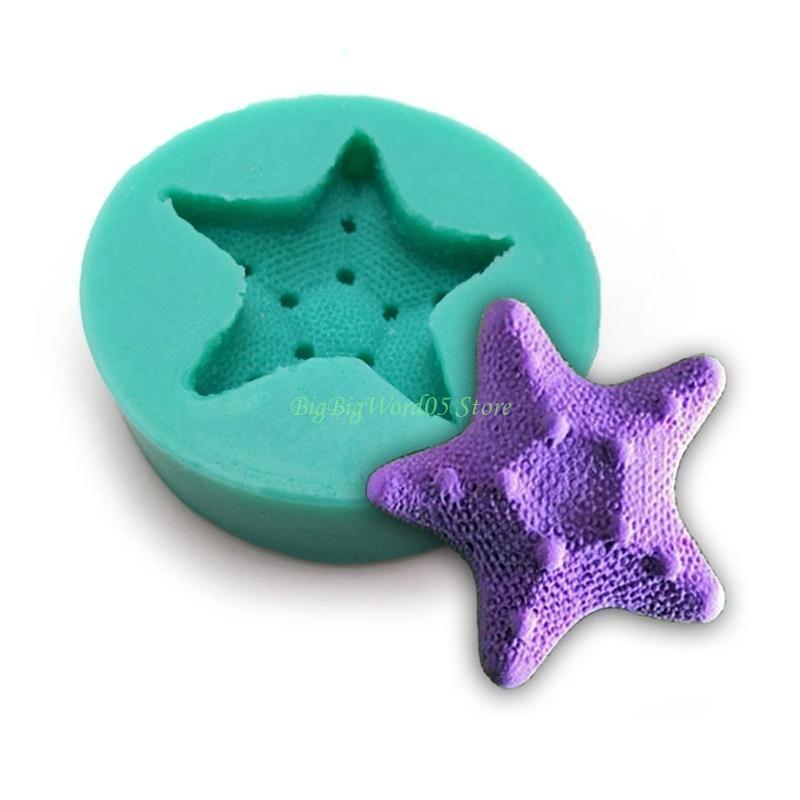 24TE DIY Fondant Moulds Clay Molds Soap Mould DIY Marine Life Series Modeling Moulds Silicone Material for Kitchen DIY Baking