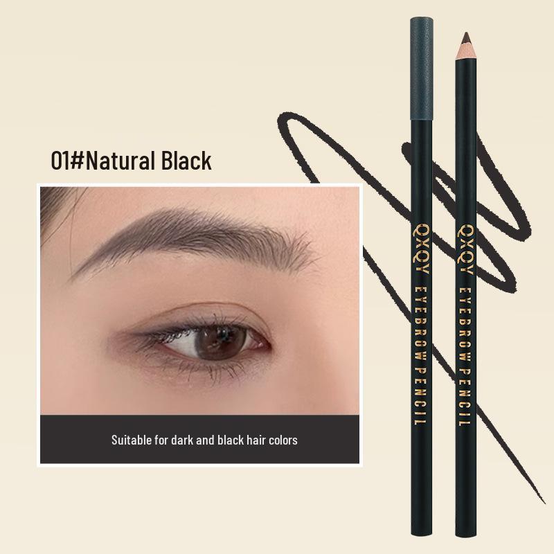 QXQY Waterproof Smudge-Proof Eyebrow Pencil - Perfect for Beginners and Long-Lasting Wear 3g