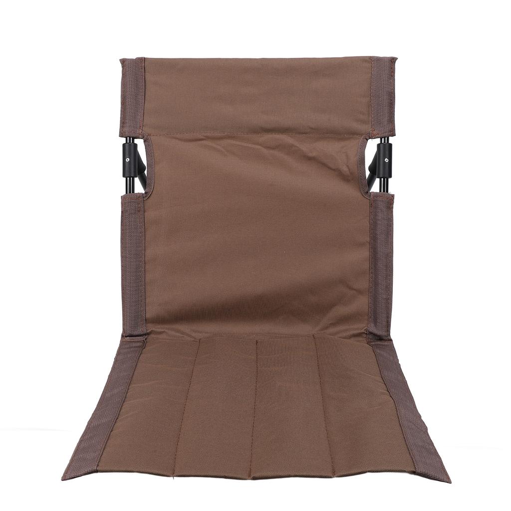 Beach Floor Chair with Adjustable Back Support Folding Portable Lightweight Breathable Camping