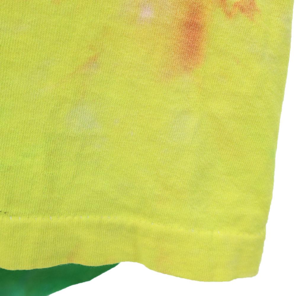 FRUIT OF THE LOOM 90s Made In USA Tie Dye Short Sleeve Bob Marley T-shirt Men's Used