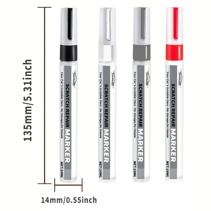 Car Scratch Repair Pen - Self-Use Paint Touch-Up Pen for Cars, Suitable for Repairing Scratches on Dashboards, Car Doors, Trim Strips, Buttons, and Sw