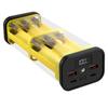 Solderless Powerbanks Kit for 12x18650 Batteries Easy Assembly with Plastic Case and Safety Protections Mechanism