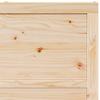 Sliding Door Natural 100 X 208 Cm Solid Pine Wood