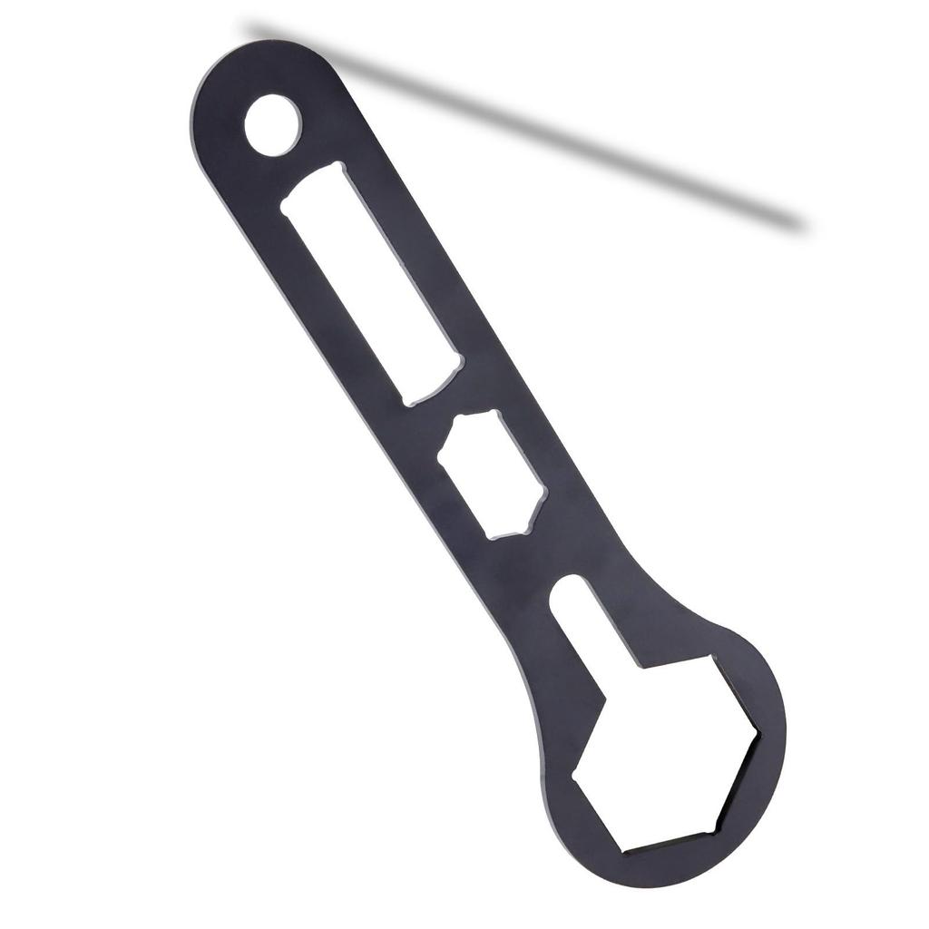 Biqing Fork Cap Wrench 50mm Shock Absorber Removal Wrench Clutch Nut Wrench 10" Black