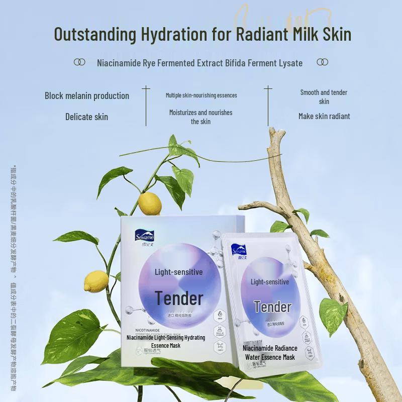 SWANME Niacinamide Luminous Hydrating Sheet Mask
