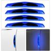 Reflective Carbon Fiber Car Door Handle Protector Strip