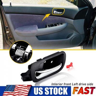 1x Inside Interior Front Door Handle Left Driver Side for Honda Accord 03-07 EAH