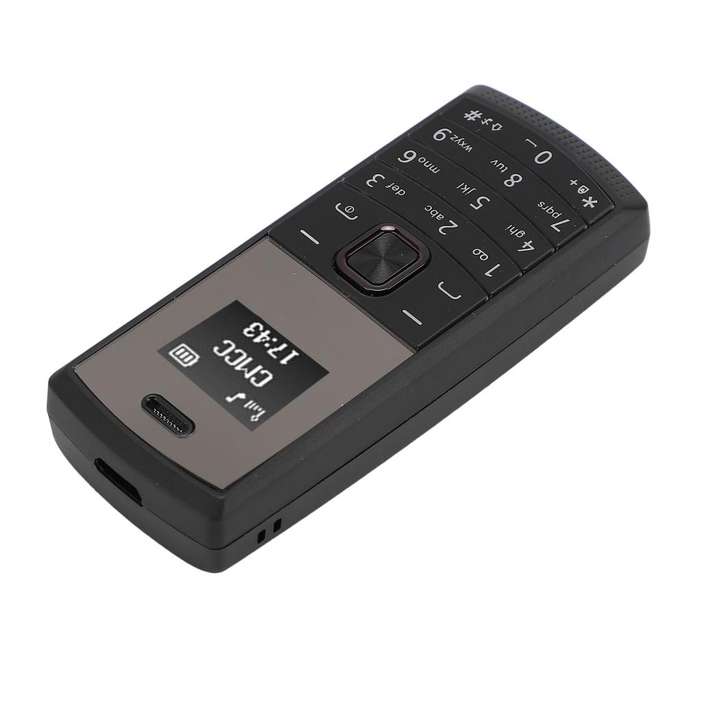 BM01 Smallest Mobile Phone 2 In 1 Miniature Cell Phone with Speakerphone BT Support Dual SIM Card GSM Cell Phone