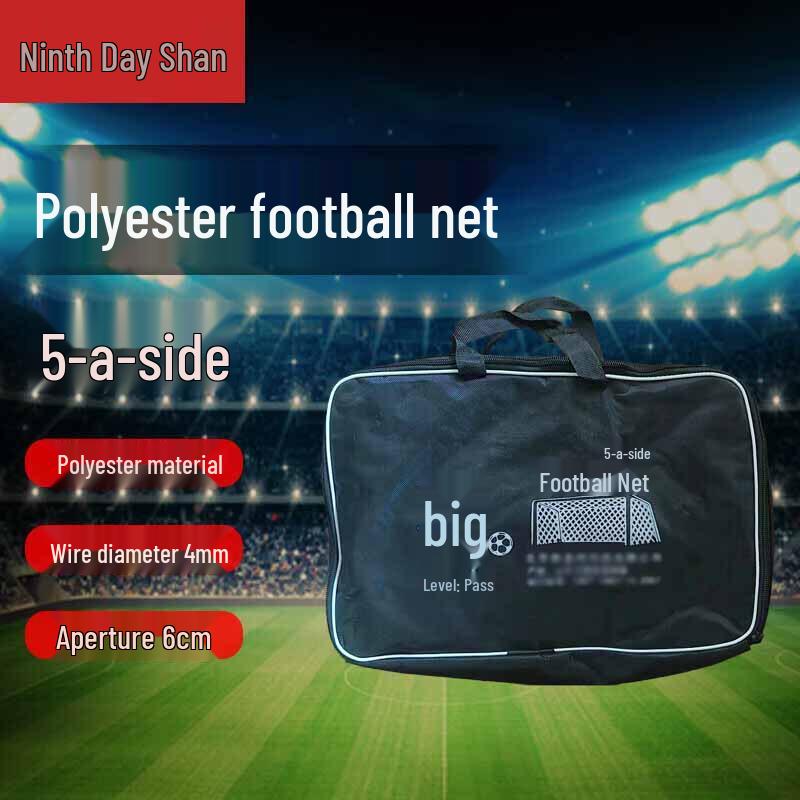 Jiurishan 5-a-side Football Goal Net Pair