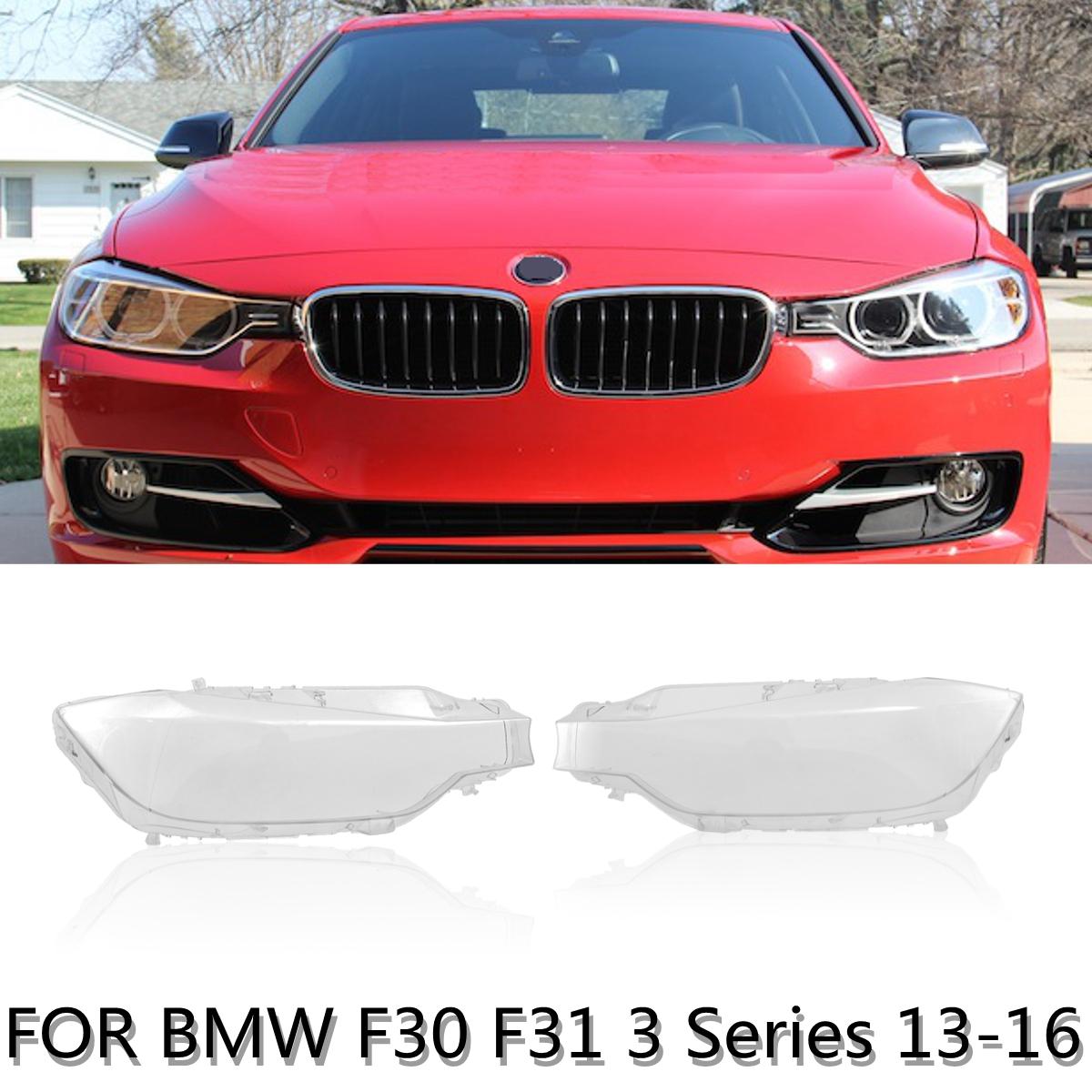 

2x Headlight Cover Headlights Shell Transparent Cover Lampshade Headlamp Shell For BMW 3 Series F30 F31 F35 2013-2015 320 335