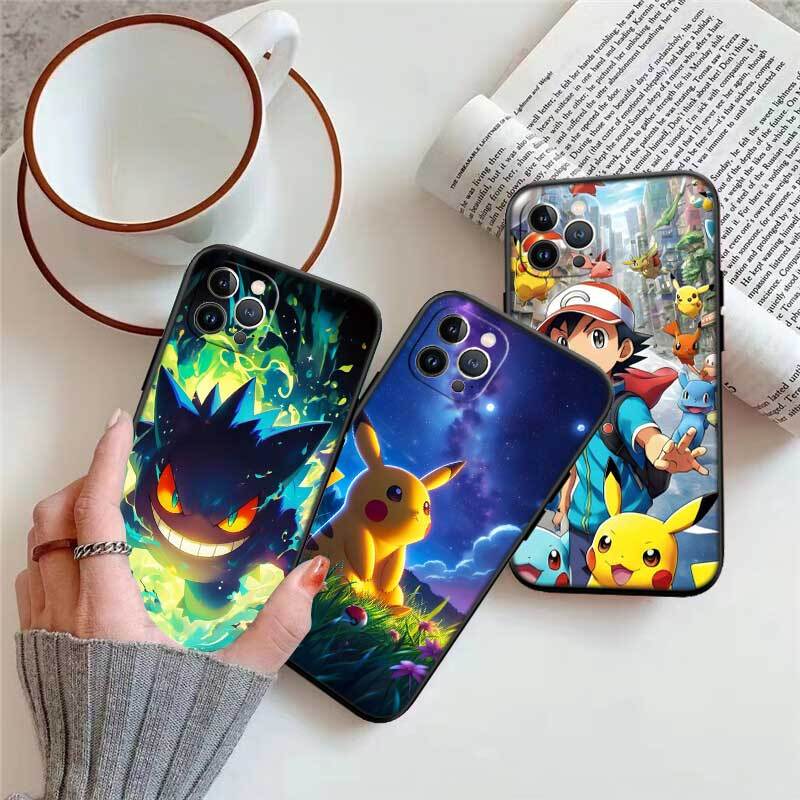Pokemon Cute Case for Samsung Note 20 10 S25 Plus Ultra Lite FE M20 M21 M30 M31 M51 A11 A26 A51 A52 A53 A56 A70 A71 A72 A73