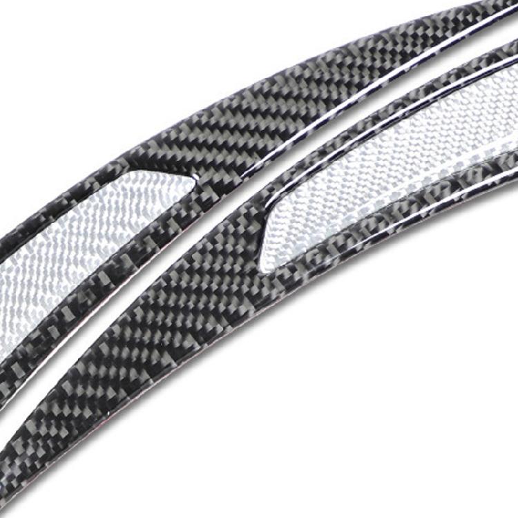 PVC Carbon Fiber Wheel Arch Trim Guard Cover Impact Resistant Design Universal Vehicle Compatibility Quick Installation