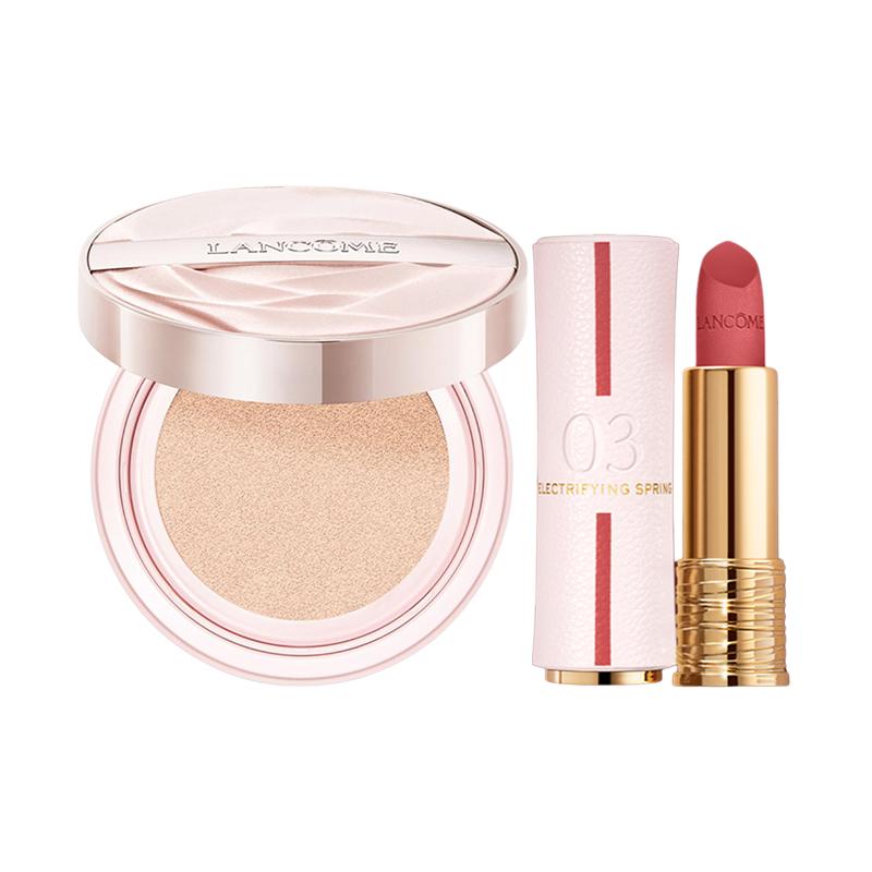 Lancôme makeup set It’s My Cushion Two-piece set: It’s My Watery Air Cushion #N10 14g + Jingchun Lipstick Four Seasons Limited #03 Chunranchun 3.4g