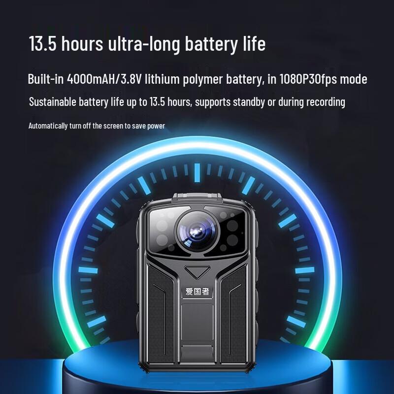 aigo B5A1 4K Portable Wearable Recording Camera