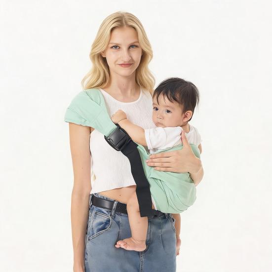 Yumuşak Bebek Askısı ile Bebek Taşıyıcı Yenidoğanlar ve Küçük Çocuklar İçin Ergonomik Kalça Taşıma Desteği Ayarlanabilir Rahat Bebek Sapanı Eller Serbest Dış Mekan Kullanımı İçin