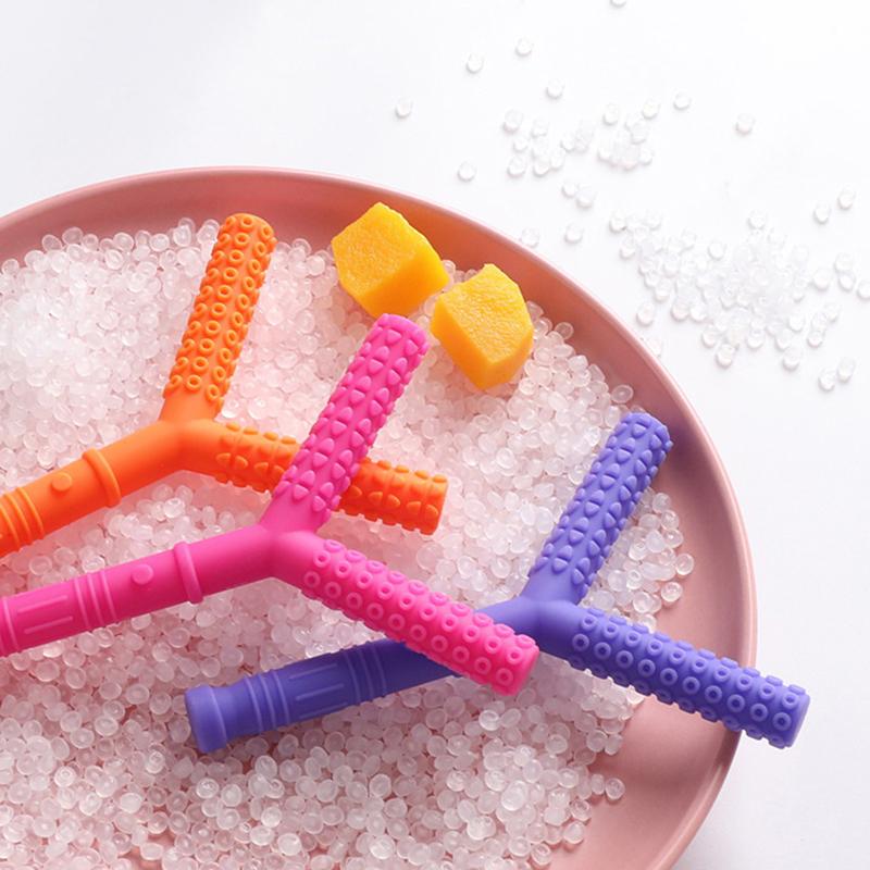 Kid Chewing Tube Speech Therapy Teeth Massager Children Talk Tools For Autism Sensory Speak Oral Muscle Rehabilitation Training