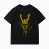 Loki Odisons Super Cool Printed Tshirt Summer New Unisexs and Womens Loose Casual and Trendy Shortsleeved