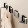Self-adhesive No Drill Wall Hook Hidden Punch Free Hidden Rack Premium Hanging Rack  Entryway