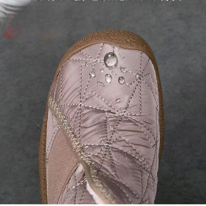 Winter Women's Cotton Shoes Plus Velvet Thickened High-tube Snow Boots Warm and Comfortable Mother Cotton Shoes Women's Cotton Shoes