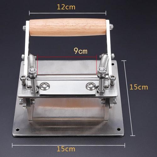 LOL-FUN Leather Peeler, Manual Leather Skiving Machine, Leather Peeler Splitter Skiver Machine for DIY Leather Processing, Crafts, and Factory Use, Ho
