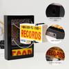 3D Miniature Record Store Retro Wall Light Retro Record Player Wall Light  Record Collector Gift