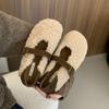 Shoes Female 2024 Hot Sale Buckle Strap Women's Flats Fashion Shallow Daily Flats Women New Light Short Plush Flat Low Heels