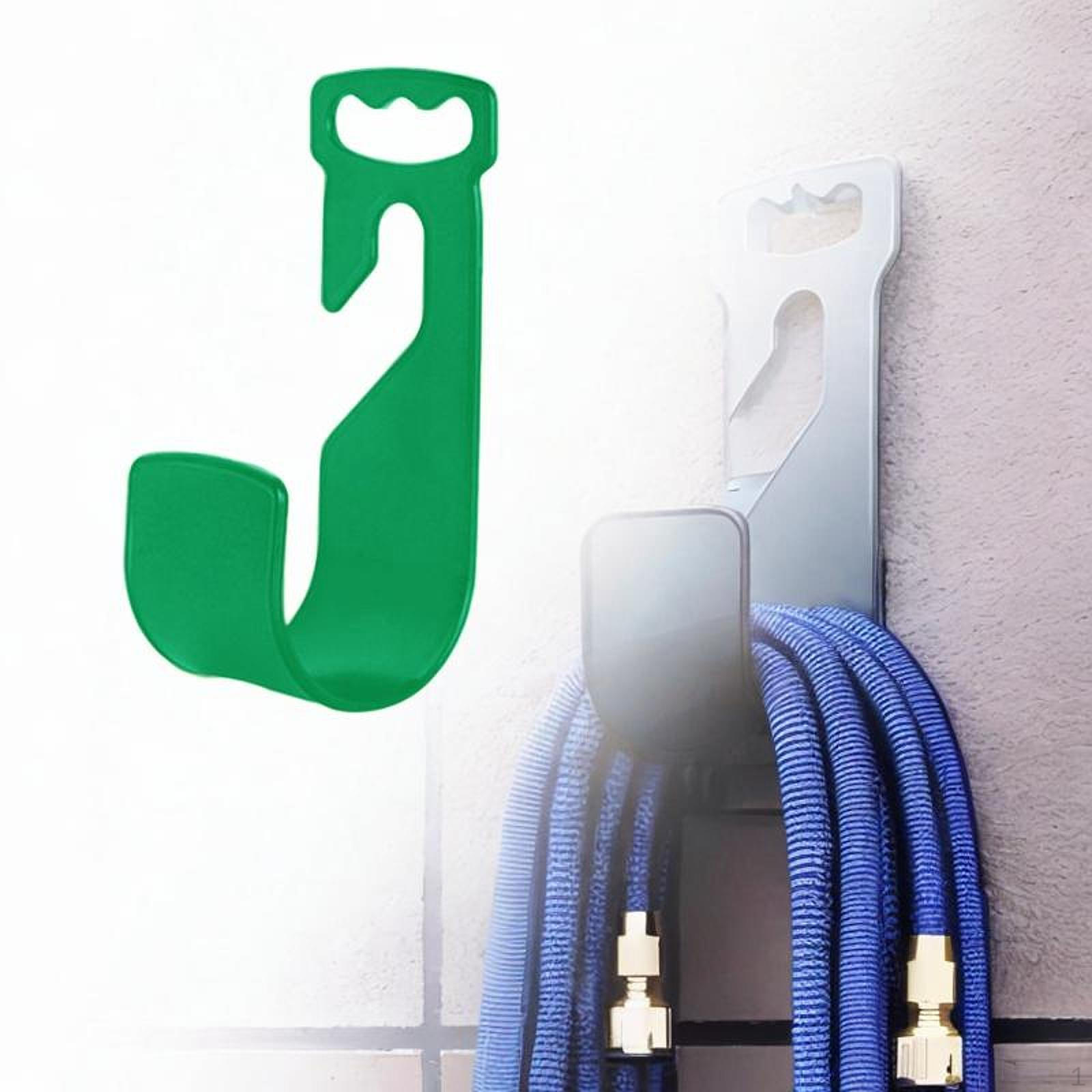 

Держатель для садового шланга настенный многоцелевой практичный износостойкий крючок для воды зелёный