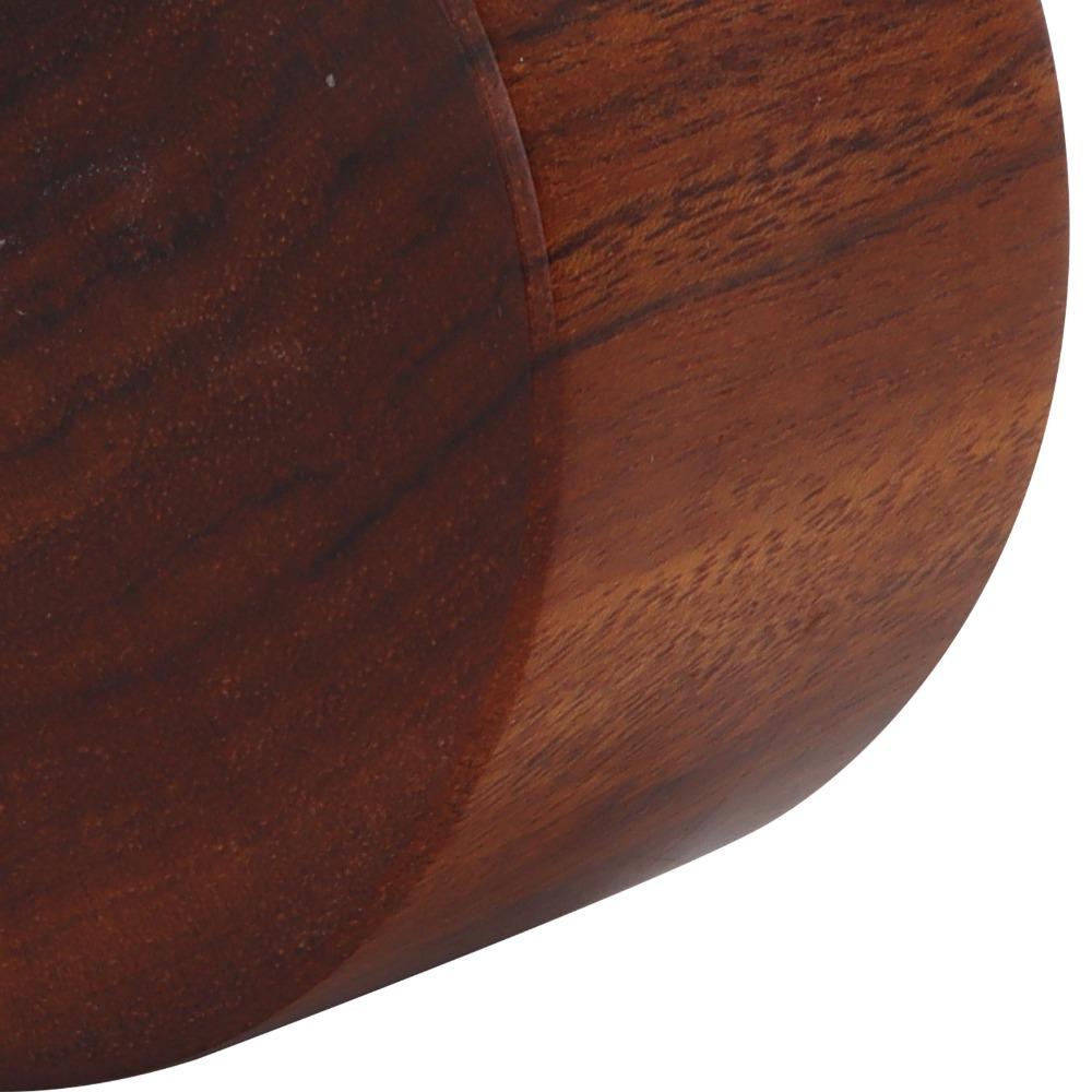 Vintage Style Wooden Sewing Pincushion Round Shape Pin Cushion Needle Cushion Household Decoration Rosewood Needle