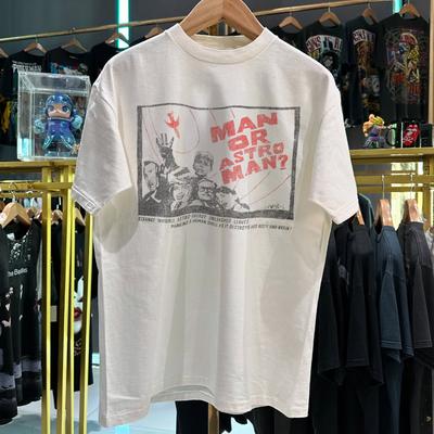 1992 Man Or Astro Man? Aged T-Shirt White M