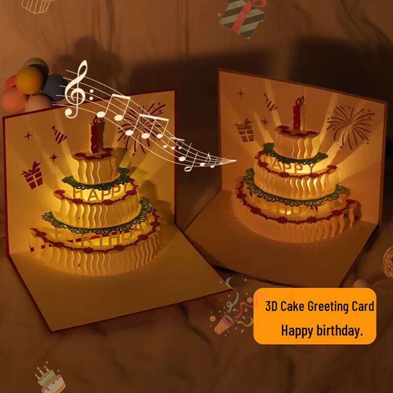 TaTanice Birthday Cake Greeting Card
