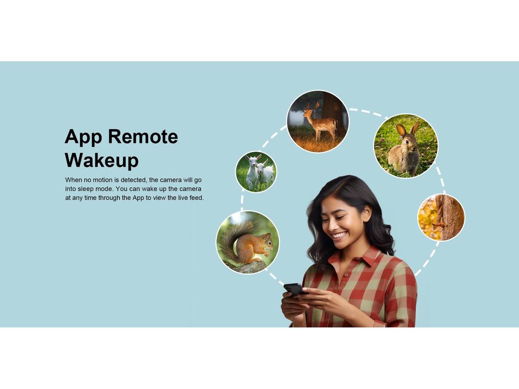 4G Solar-Powered HD Night Vision Hunting Camera with Wide-Angle CMOS Sensor and Cloud Storage